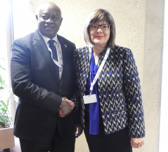 16. oktobar 2018. Predsednica Narodne skupštine sa predsednikom Parlamenta Gvineje Bisao